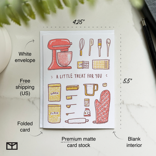 Baking Kit Greeting Card