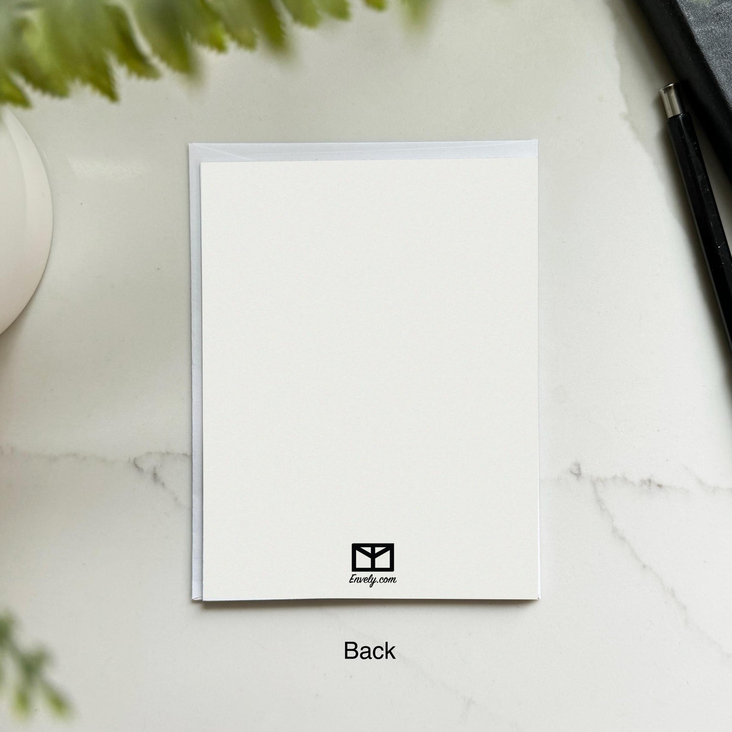 Water Bottle Runner Card