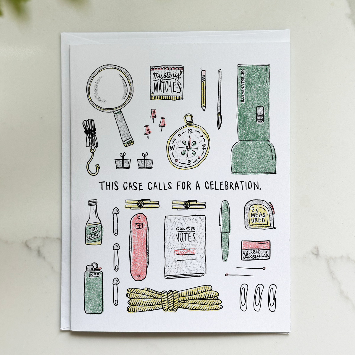 Detective Kit Greeting Card