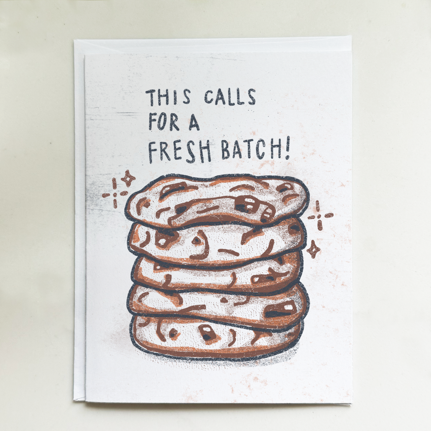 Chocolate Chip Cookie Celebration Card