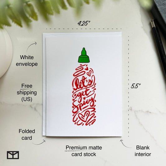 Let's Get Spicy Card