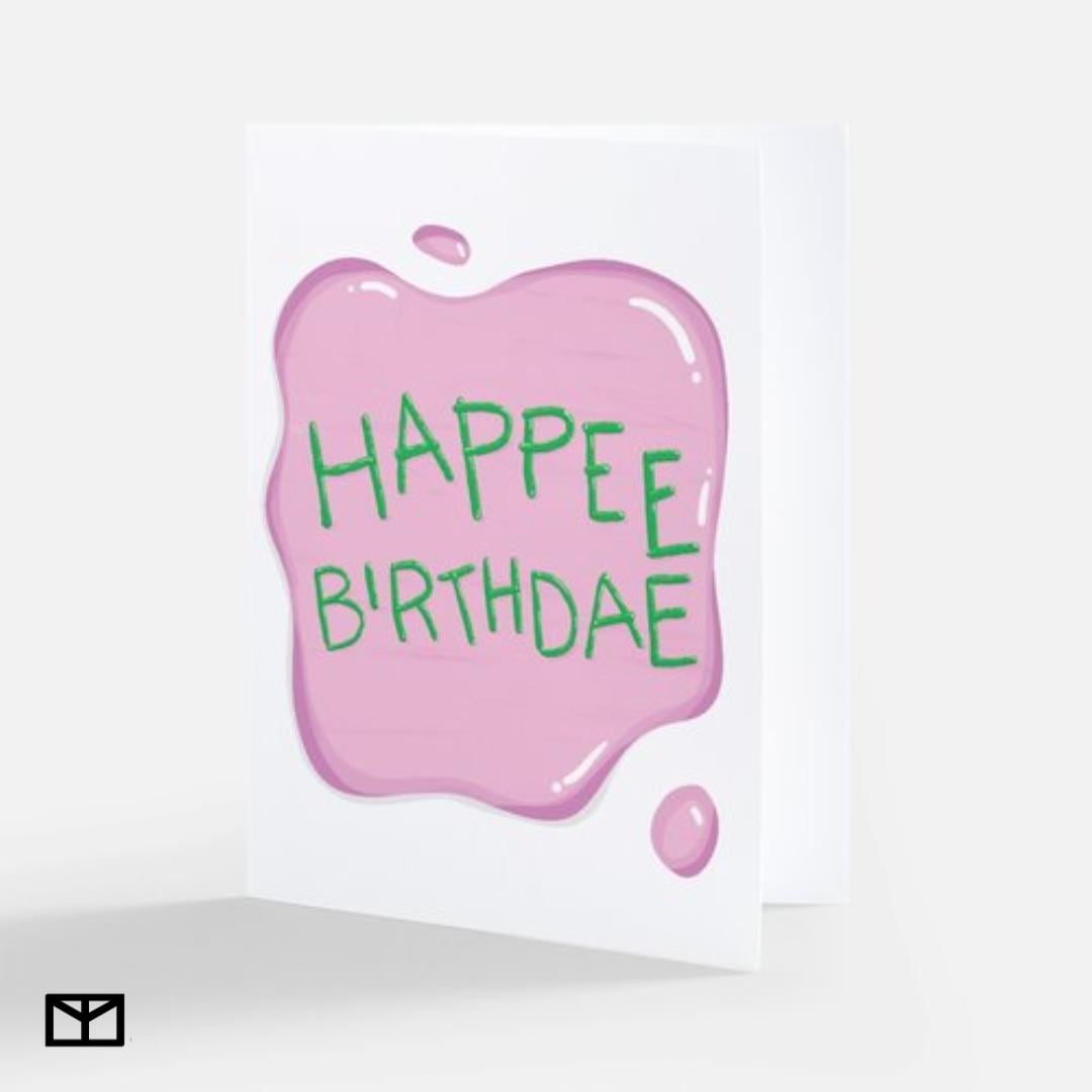 Magic Birthday Card: Happee Birthdae, Witch & Wizard Gift