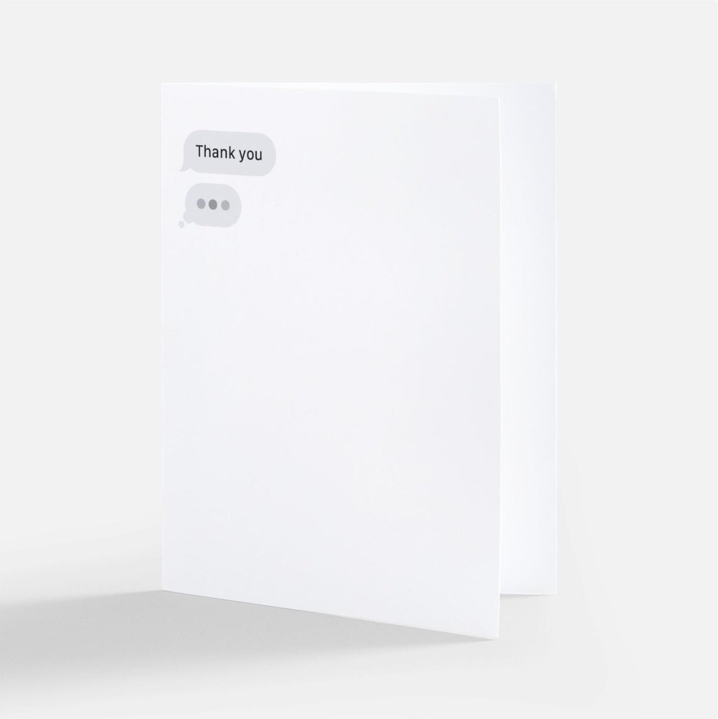 Message Thank You Card