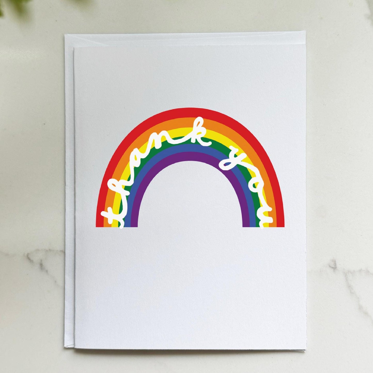 Colorful Rainbow Appreciation Card
