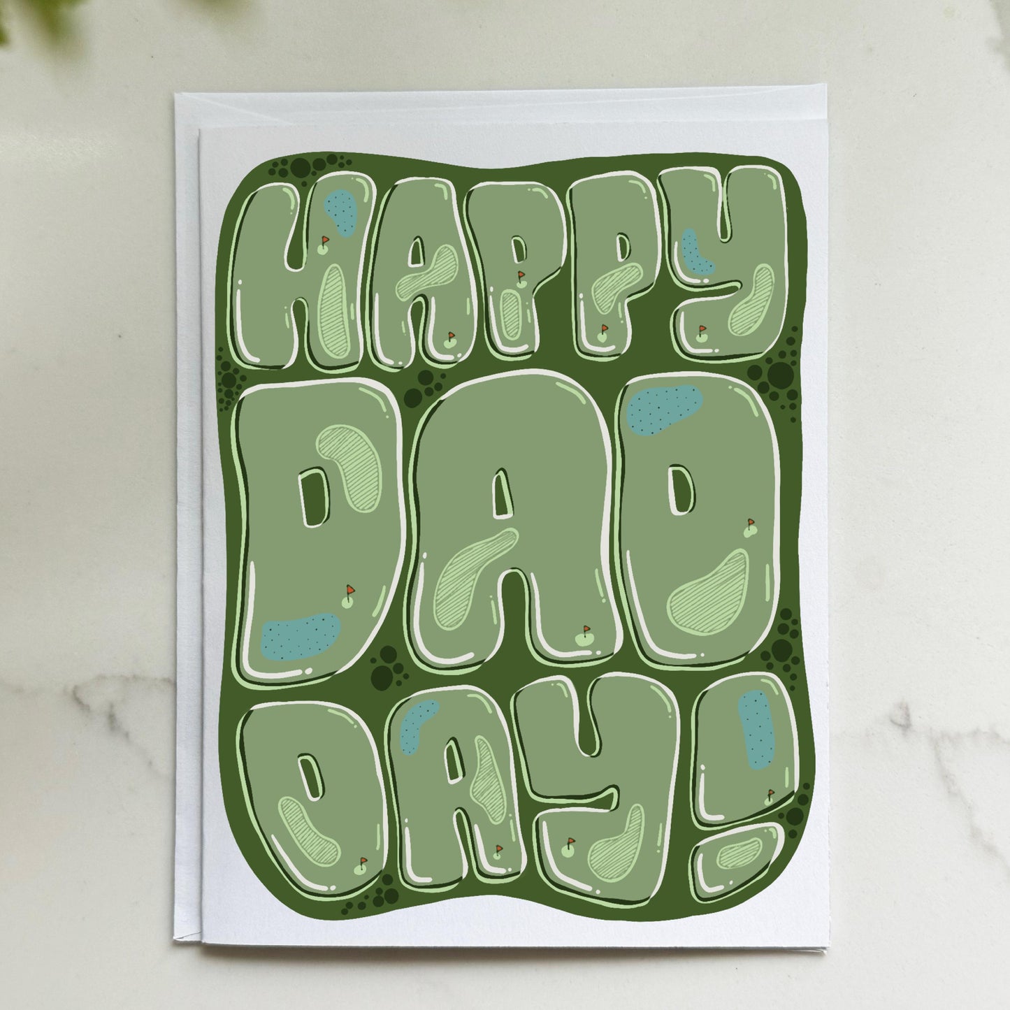 Golf Father's Day Card