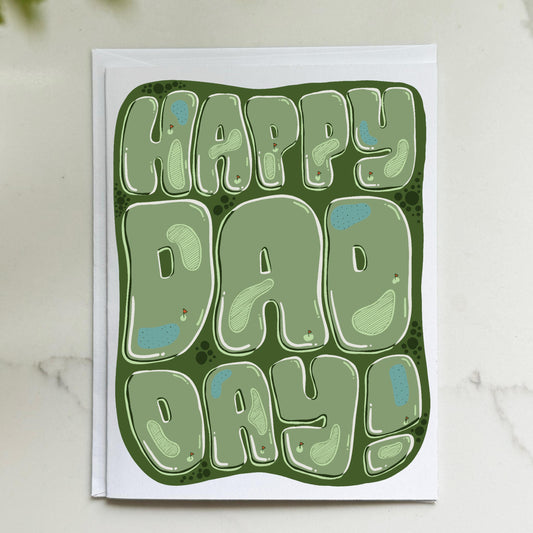Golf Father's Day Card