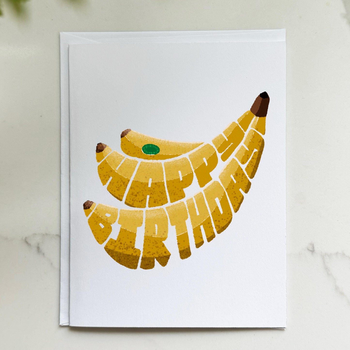 Banana Happy Birthday Card