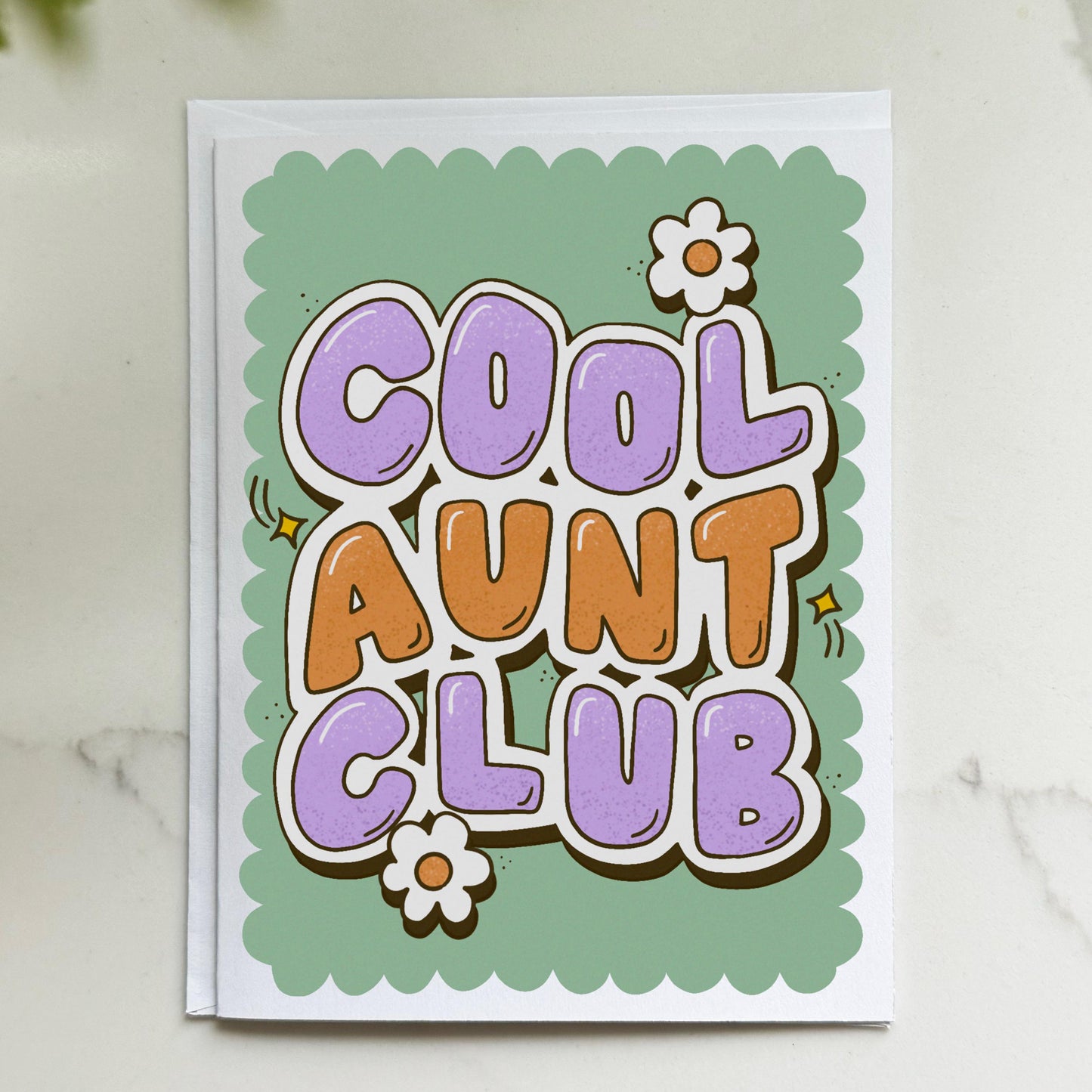 Cool Aunt Club Card