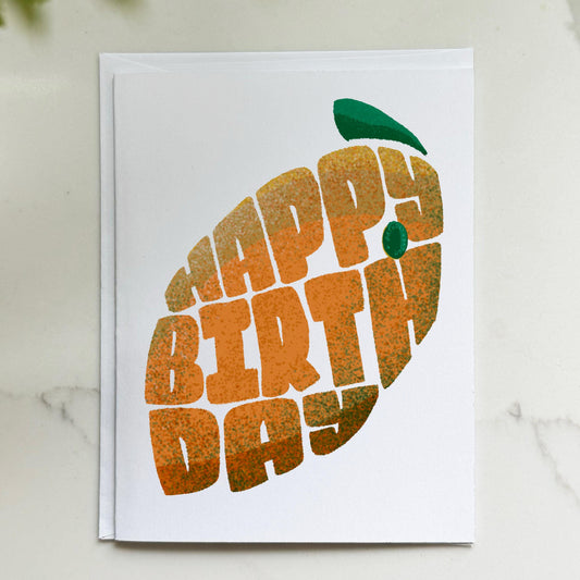 Mango Birthday Card