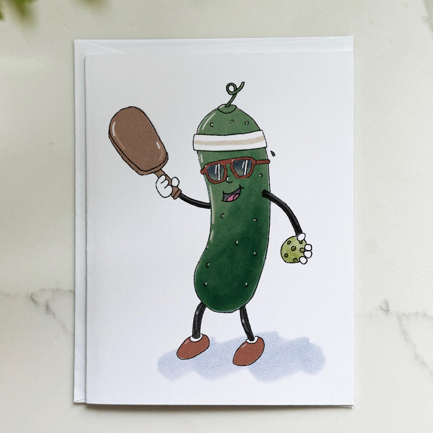 Pickleball Character Card