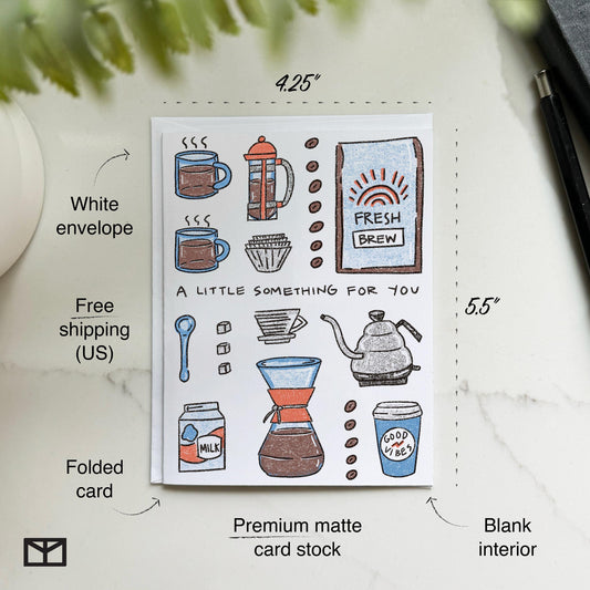 Coffee Lover Greeting Card