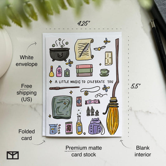 Magic Kit Greeting Card